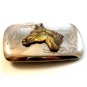 Vintage Western Cowboy Horse Head Belt Buckle Made In U.S.A.