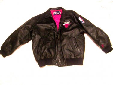 Chicago Bulls Pro Player XGD / XL Leather Jacket