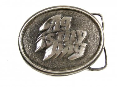 1975 @ Ron Kinart Ag is My Bag Belt Buckle Country Store 11072013