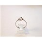Vintage Sterling Silver & Cz Engagement Ring Sz 8