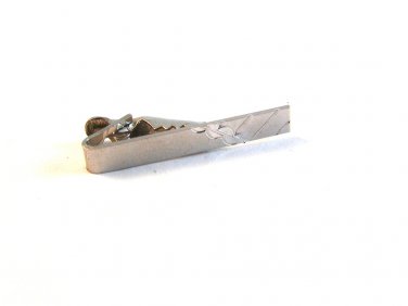 Vintage 1950's - 1960's Sterling Silver Tie Clasp