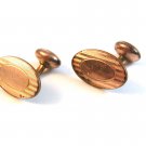 Vintage 1910 - 1930's Gold Tone Cufflinks
