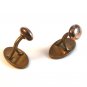 Vintage 1910 - 1930's Gold Tone Cufflinks