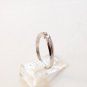 Sterling Silver & Cz Ring Size 8