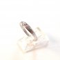 Sterling Silver & Cz Ring Size 8