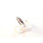 Sterling Silver & Cz Ring Size 8