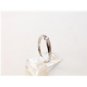 Sterling Silver & Cz Ring Size 8