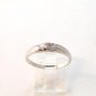 Sterling Silver & Cz Ring Size 8