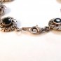 Vintage Sterling Silver & Black Onyx Bracelet