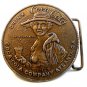 Vintage Drink Coca Cola Lady in Hat Belt Buckle