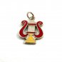 1960's Music Stand For Band Enameled Charm 61314