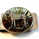 New Old Stock Horse Standing in Green Field Money Clip