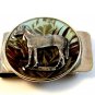New Old Stock Horse Standing in Green Field Money Clip