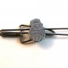 Vintage 1930's - 1940's Silver Tone 54 ? Tie Clasp