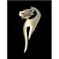 Vintage Danecraft Sterling Silver Frisky Cat Brooch