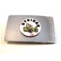Vintage 1970's Steiger Enameled Belt Buckle