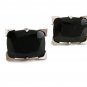 Dressy Silvertone & Black Cufflinks Marked With An S