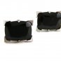 Dressy Silvertone & Black Cufflinks Marked With An S