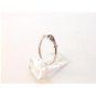 Sterling Silver & Cz Heart Ring Size 7