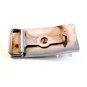 Vintage Silver & Gold Tone Pioneer Wagon Belt Buckle Made in U.S.A.
