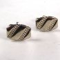 1950-s - 60's Silvetone Mid Century Cufflinks Unbranded 72215