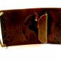 Vintage 1920's - 1940's Copper Horse Head Horse Shoe Western Belt Buckle