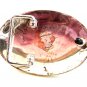 Vintage Mexican Silver Pley Iniital P Belt Buckle Signed Hevillas Originales