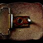 Vintage Silver Tone Western Horse Head Belt Buckle Made in U.S.A.