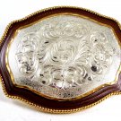 Western Cowboy Belt Buckle by Silver Strike 12112013uu