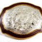 Western Cowboy Belt Buckle by Silver Strike 12112013uu