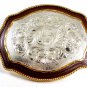 Western Cowboy Belt Buckle by Silver Strike 12112013uu