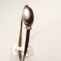 Vintage Sterling Silver & Carnelian Cuff Bracelet