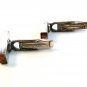 Vintage Retro Sterling Silver & Copper Cufflinks 03132013def