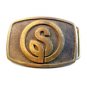 Vintage S in a Circle Belt Buckle