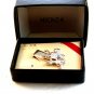 Vintage 1960's Hickok USA Silver Tone Lion Tie Clasp MIB