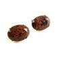 Vintage Goldtone & Gold Stone Cufflinks 11062013