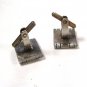 Vintage Handmade Sterling Silver 2 Tone Cufflinks Unbranded 71315