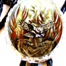 Southwest Silver Tone Eagle In Flight Leather Bolo No. 3