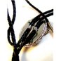 Southwest Silver Tone Eagle In Flight Leather Bolo No. 3