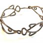 Vintage Primitive Handmade Sterling Silver 4 Fish Bracelet