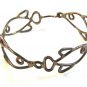 Vintage Primitive Handmade Sterling Silver 4 Fish Bracelet
