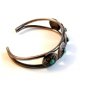 Vintage Silver & Turquoise Native American Cuff Bracelet