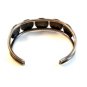 Vintage Silver & Turquoise Native American Cuff Bracelet