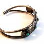Vintage Silver & Turquoise Native American Cuff Bracelet