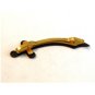 Vintage Amita Damascene Gold & Silver Inlaid Dagger Tie Clasp In The Box