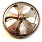 Vintage Spinner Belt Buckle by Silver Star Made In U.S.A.