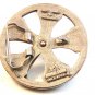 Vintage Spinner Belt Buckle by Silver Star Made In U.S.A.