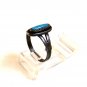 Vintage Native American Bell Trading Post Sterling Silver Turquoise Ring Size 7