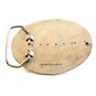 Vintage Silver Tone & White Enamel Western Belt Buckle Made in U.S.A.