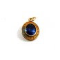 1960's Seton Hall University Blue Spinel Charm 61814